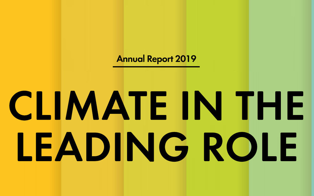 Annual Report 2019: Climate in the leading role